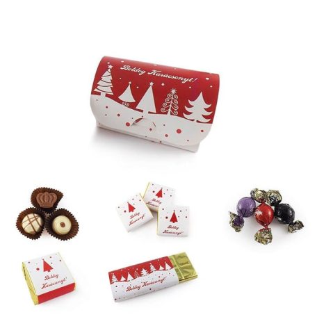 Csokoládé, bonbon Ládikó dobozban - karácsonyra