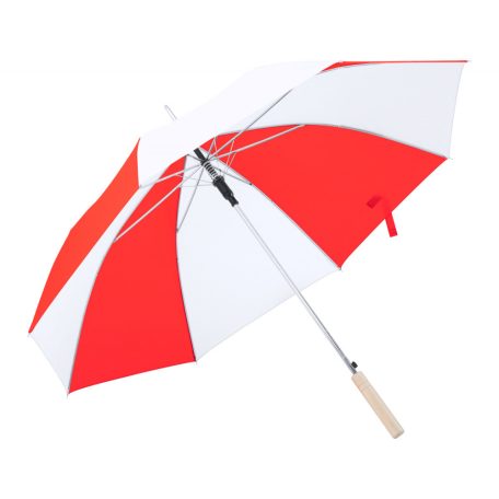Automata esernyő ,Korlet, piros-fehér