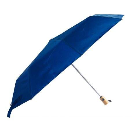Automatikusan nyíló és záródó szélálló összecsukható esernyő, sötétkék