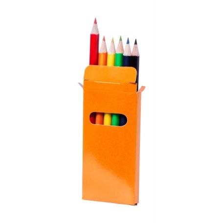 6 db-os színes ceruza készlet , Garten,  narancssárga