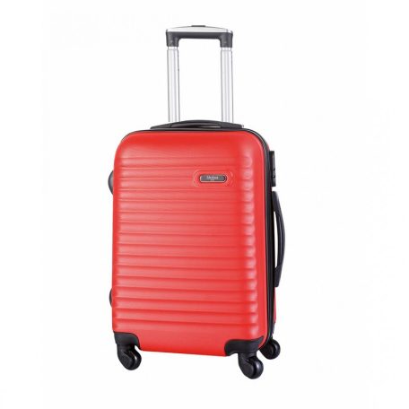 Gurulós bőrönd, Rumax, piros