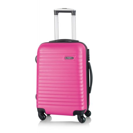 Gurulós bőrönd, Rumax, pink
