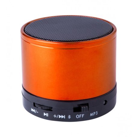 Bluetooth hangszóró, narancssárga, Martins 