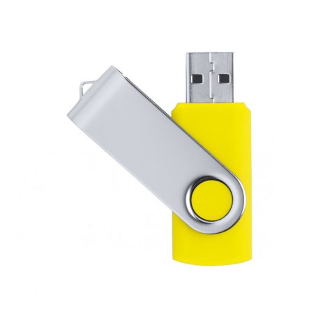 USB memória, sárga 16GB Rebik 