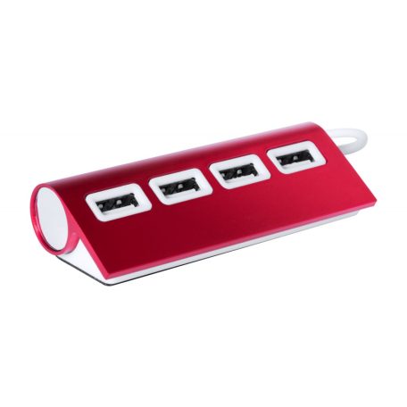 USB elosztó, Weeper, piros