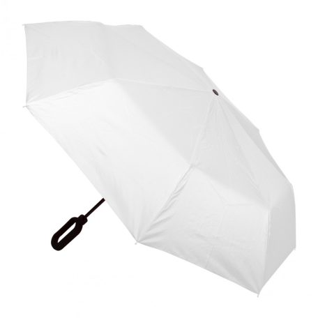 8 paneles, manuális szélálló esernyő, fehér