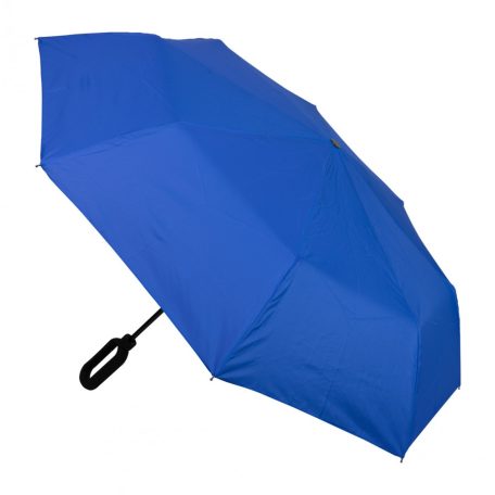 8 paneles, manuális szélálló esernyő, kék
