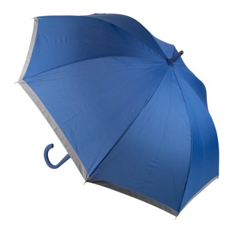 Automata, szélálló, 8 paneles esernyő szélén fényvisszaverő csíkkal, kék