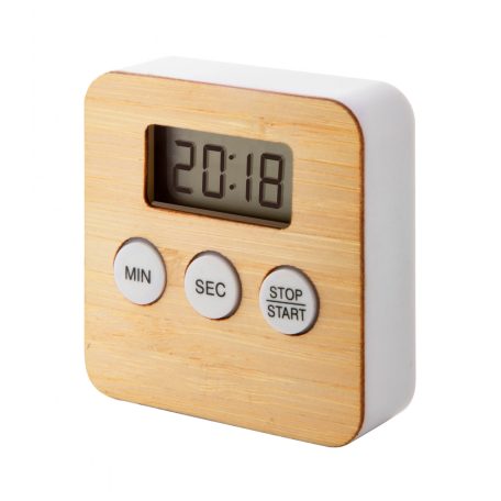 Bambusz konyhai időmérő, TOOMER, natúr