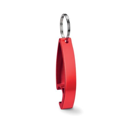 Colour twices Üvegnyitó kulcstartóval, piros