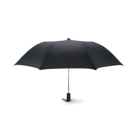 Automata esernyő 190T nyersselyem anyagból, fekete
