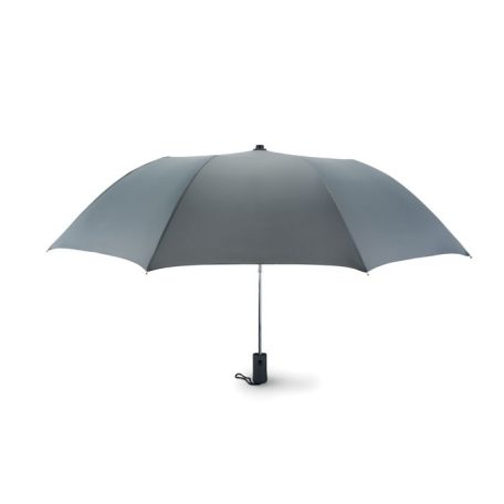 Automata esernyő 190T nyersselyem anyagból, szürke