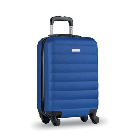Gurulós bőrönd, Budapest, kék